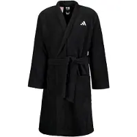 Adidas Unisex Bademantel BATHROBE JG5823 XS - Black - XS