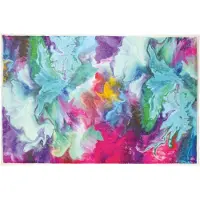 Kleine wolke Badematte "Fusion", rutschhemmend beschichtet, fußbodenheizungsgeeignet, Badteppich, bedruckt, modernes Design, kräftige Farben