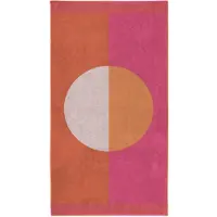 Seahorse Strandtuch Colorblock Circle Pink