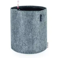 Lechuza 'Trendcover 32 Filz', dark grey, ca. Ø 32 x H 33 cm