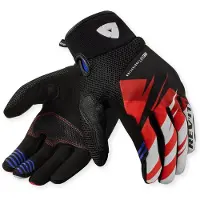 REV'IT! REV’IT! Surge Schwarz Rot Handschuhe Größe L
