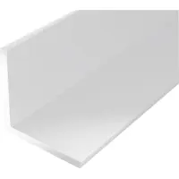 Kaiserthal Winkelprofil PVC wei 25x25x1,8 mm, 2 m
