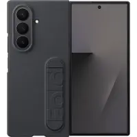 Samsung Galaxy Z Fold 7 Backcover aus Silikon Schwarz