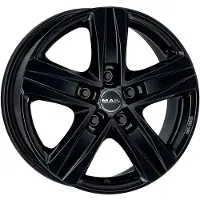 Mak Alufelge Stone 5 3 6.5X15 5X160 Et 52 Gloss Black