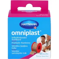 Hartmann Omniplast auf Kunststoffspule m. Sprengring 2,5 cm x 5 m 1 St Pflaster