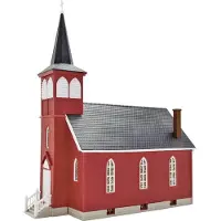 KIBRI 38845 H0 Landkirche mit LED-Beleuchtung