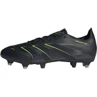 Adidas Predator League SG Core Black Carbon Lucid Lemon - EU 39 1/3