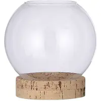 Mica Decorations Mica Vase Jillian transparent transparent, 19 x 18 cm GLO660652751