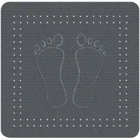 Kleine wolke Duscheinlage Foot Schiefer, 55 x 55 cm