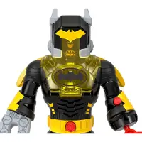 Fisher Price Fisher-Price Imaginext DC Super Friends eingesetzter Batman mit Exo-Anzug als Roboter mit Lichtern und Geräuschen, 6 Teile, 3 Jahr(e), Mehrfarbig, Kunststoff