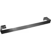 Schulte Handtuchstange, edelstahlfarben, BxH: 65,1 x 9,5 cm - silberfarben