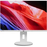 Lenovo C24d-20, 61 cm (24"), 1920 x 1200 Pixel, Full HD, LED, 7 ms, Grau, Weiß