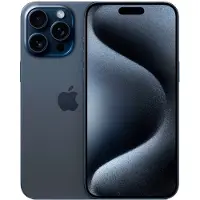 Apple iPhone 15 Pro Max , 17 cm (6.7"), 2796 x 1290 Pixel, 256 GB, 48 MP, iOS 17, Titan, Blau