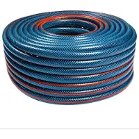 Vartco 4-lagiger Wasserschlauch Gartenschlauch Schlauch Gartenbewässerung Flexibel Flexischlauch Polyester-Kreuzgeflecht UV-beständig 22 Bar 3/4" 20m
