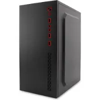 CoolBox PCC-MPC45-1, Desktop, PC, Schwarz, micro ATX, Stahl, 23 cm
