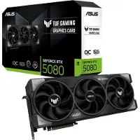 Asus TUF Gaming TUF-RTX5080-O16G-GAMING, GeForce RTX 5080, 16 GB, GDDR7, 256 Bit, 7680 x 4320 Pixel, PCI Express 5.0