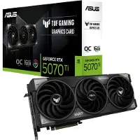 Asus TUF Gaming TUF-RTX5070TI-O16G-GAMING, GeForce RTX 5070 Ti, 16 GB, GDDR7, 256 Bit, 7680 x 4320 Pixel, PCI Express 5.0