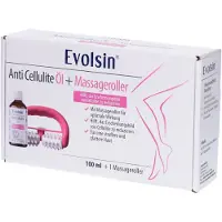 Evolsin Anti Cellulite Öl mit Massageroller 100 ml
