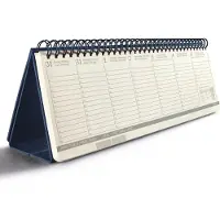 Sigel Tisch-Querkalender Conceptum 30 x 14,3cm, 2026, Blau