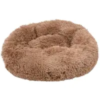 Flamingo Hundebett Krems rund mokka, Maße: 90 cm
