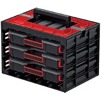Prosperplast Ordnungshelfer TAGER CASE - schwarz