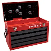 Bahco Robuste Werkzeugbox aus Metall mit 4 Schubladen