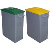 Denox Zeus Pack Closed Recyclingbehälter 65l 2 Einheiten