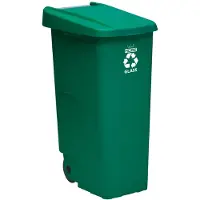 Wellhome Recyclingbehälter Mit Rädern 110l