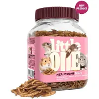 Mealberry Littleone Snack Mehlwürmer Snack Für Nagetiere 70g 6 Einheiten