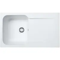 Mepamsa 114.0530.457, Aufsatzwanne, Rechteckig, Weiß, 1 Becken, Rechteckig, 365 x 420 mm