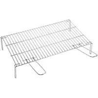Sauvic Grill Mit Beinen 65x40 Cm Silber Silber One Size