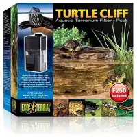 Exo Terra Turtle Cliff Automatischer Terrarienfilter &amp; Stein