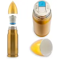 Froster Bullet Brass 350ml Thermo