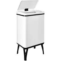 Wellhome Intelligenter Mülleimer Mit Automatischer Öffnung Und Manuellem Kontakt 40l