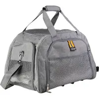 Mica Tiertransportbox - grau - ca. 52 x 45 x 16 cm