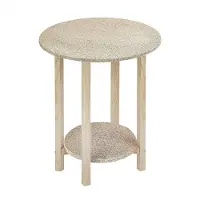 Wellhome Gazte Tragetisch Finish Ohne Lack 45x45x55 Cm