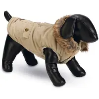 Designed By Lotte Hundemantel Philos beige, Rückenlänge: 44 cm