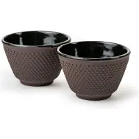 Bredemeijer Tassen Xilin Gusseisen Aubergine 100 ml (2er Set)