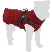 Flamingo Wintermantel Duker rot, Rückenlänge: 55 cm