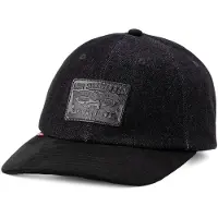 Levi's Relaxed Dad Cap Regular Black Größe: OS | Hüte Outlet | Herren | Schwarz