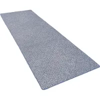Snapstyle In- und Outdoor Teppich Läufer Beidseitig Newport Vintage Blau, Größe:100x200 cm
