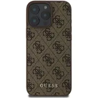 GUESS GUHCP16LG4GFBR iPhone 16 Pro brązowy/brown HC PU 4G Classic