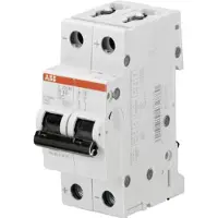 ABB LS S202M-C2UC SicherungsautomatÂ C-Char., 10kA, 2A, 2P LS S202M-C2UC