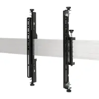 B-Tech BT8390-VESA400MAF - Flachbildschirm-Montagearm - Schwarz - 70 kg - Schiene - 177,8 cm (70 Zoll) - 99,1 cm (39 Zoll)