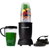NutriBullet Pro 900, Tischplatten-Mixer, 0,9 l, Pulsfunktion, Eis-Crusher, 0,6 m, 900 W