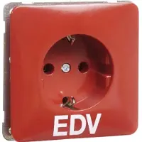 PEHA by Honeywell Peha Steckdose SCHUKO rot D 80.6511 EDV