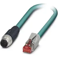 Phoenix Contact Cable Ass. M12 8W M to RJ45 M 3m