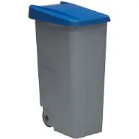 Wellhome Geschlossener Recyclingbehälter + 3 Müllsäcke Mit 110l 42x57x88 Cm 10 Einheiten