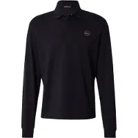 Napapijri Poloshirt E-Badge LS Herren Black Beauty-XL