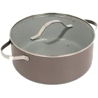 Maestro Topf mit Deckel MR-4009 (MR-4009-18) 18 cm 1 9 l Grau